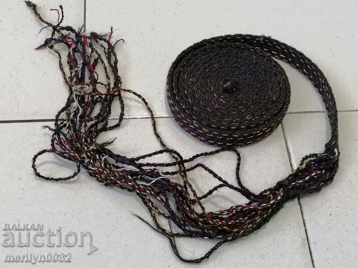 Curea veche tesuta manual, centura, centura costum - 7 Curea veche tesuta manual, centura, centura costum - 7