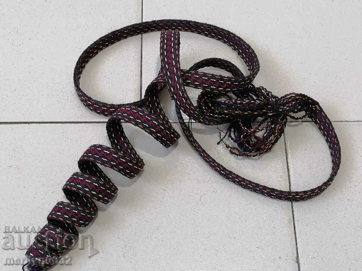 Curea veche tesuta manual, centura, centura costum Curea veche tesuta manual, centura, centura costum