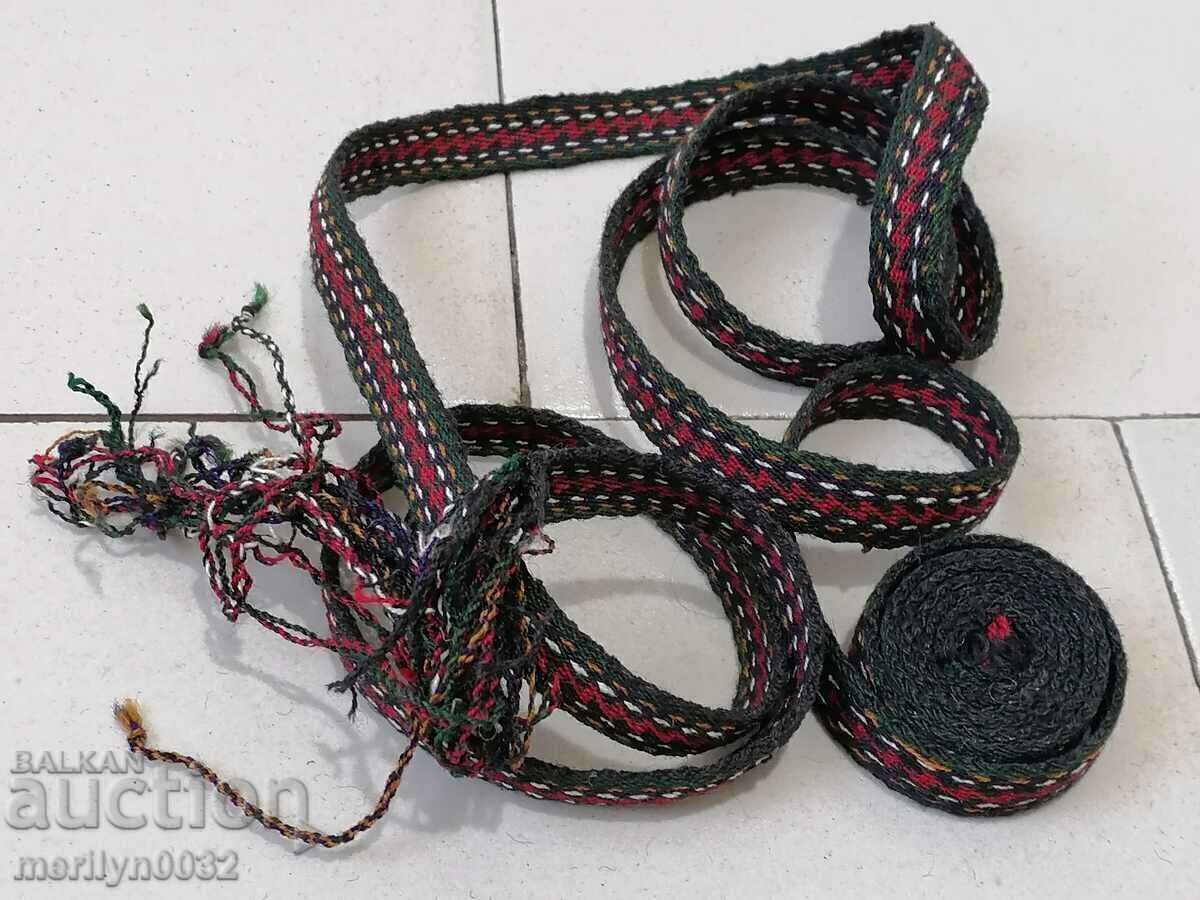 Old handwoven belt, girdle, costume belt with price € 59.50 | 116.37 BGN