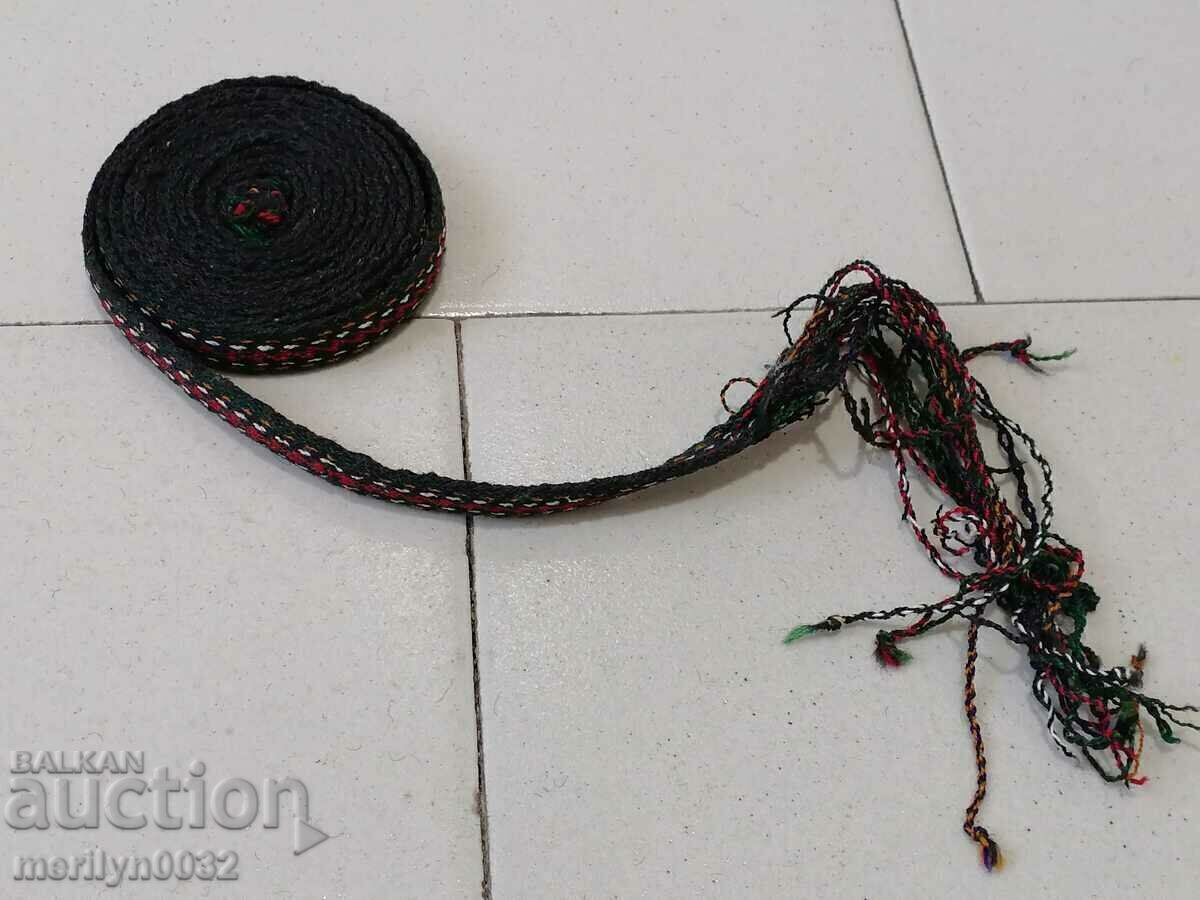 Curea veche tesuta manual, centura, centura costum - 7 Curea veche tesuta manual, centura, centura costum - 7