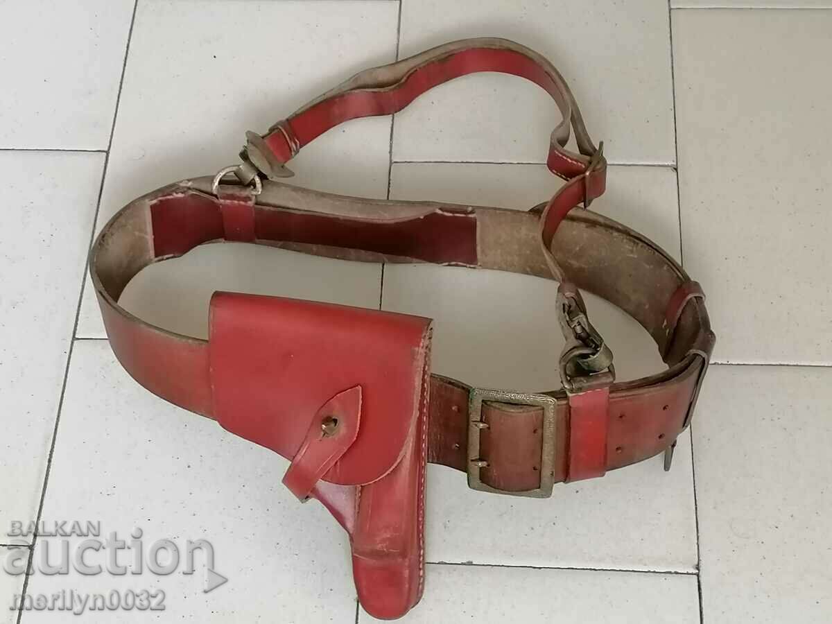 Imperial Officers Combat Belt WW2 Walther RR Pistol Holster with price 165.00 BGN | € 84.36