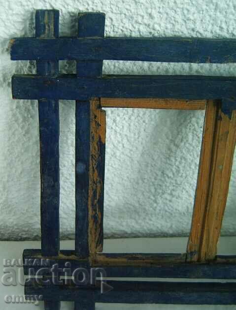 Livrarea Rama veche din lemn pentru doua poze, rama dubla