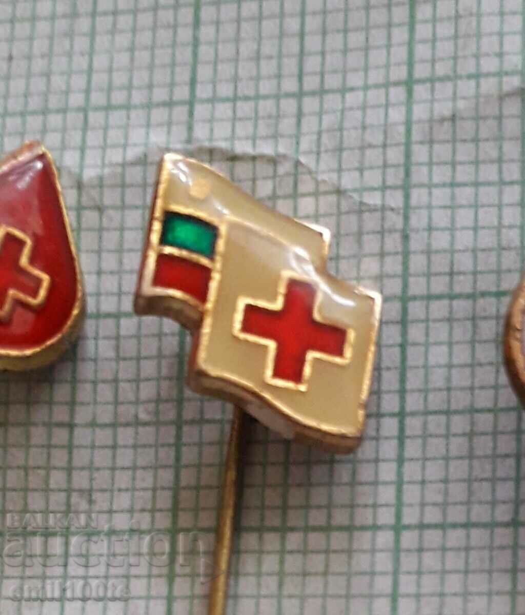 Licitație Ecusoane 3 bucăți Donator de sânge BRC Licitație Ecusoane 3 bucăți Donator de sânge BRC