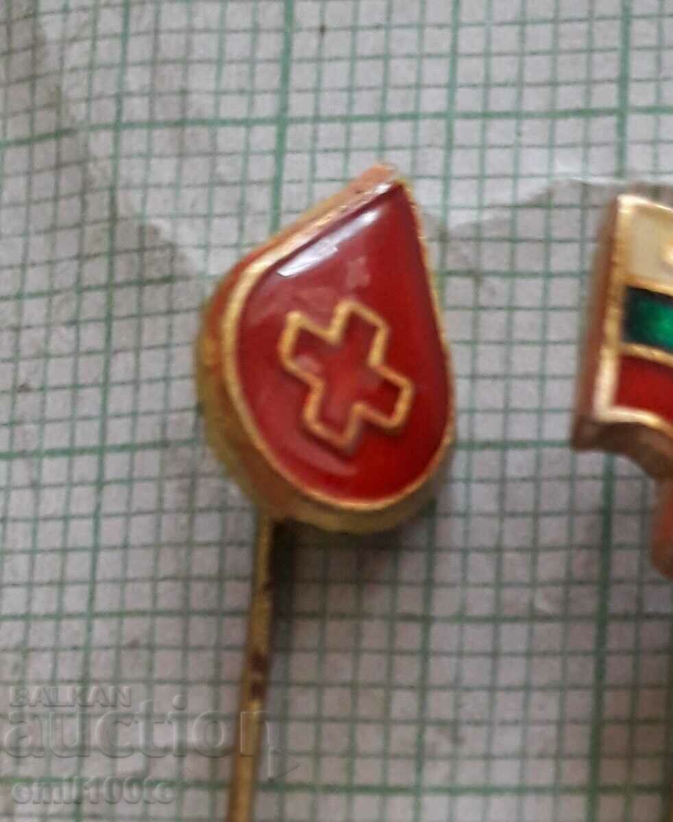 Livrarea Ecusoane 3 bucăți Donator de sânge BRC Livrarea Ecusoane 3 bucăți Donator de sânge BRC