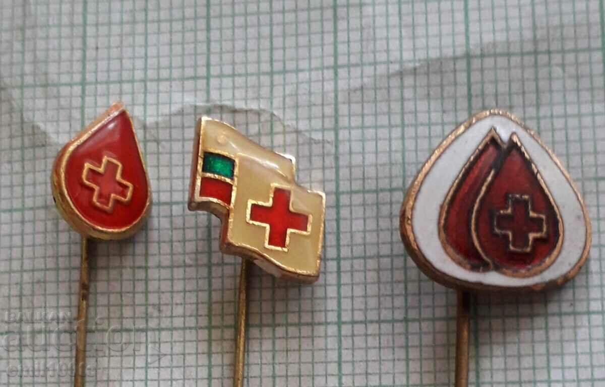 Badges 2 pieces Blood Donor BCHK
