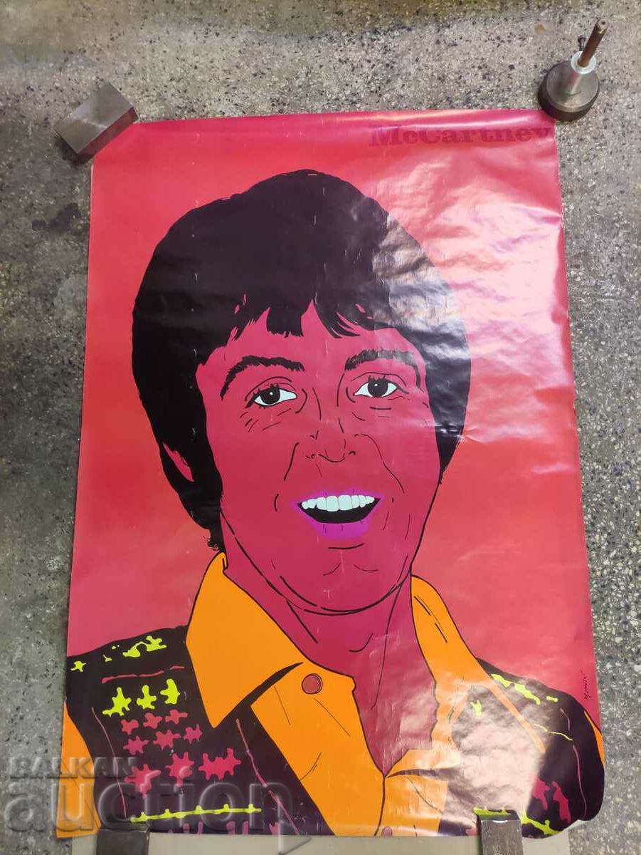 Paul McCartney - Andrzej Pagowski Poster