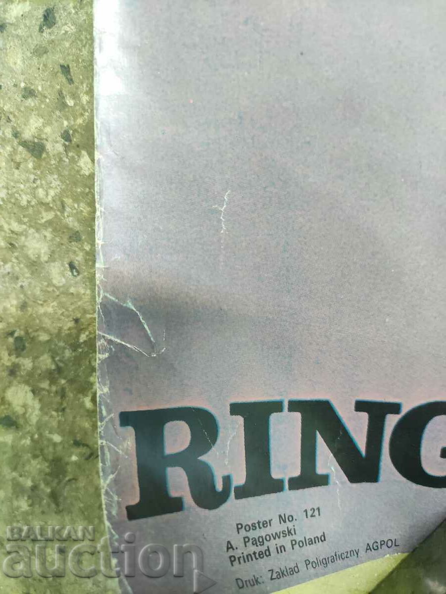 Auction Ringo Starr - Andrzej Pagowski Poster Auction Ringo Starr - Andrzej Pagowski Poster