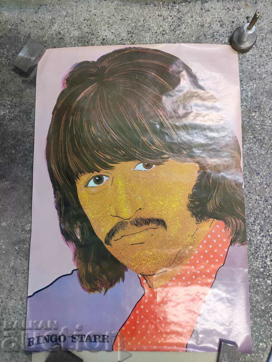 Плакат Ringo Starr  - Andrzej Pagowski