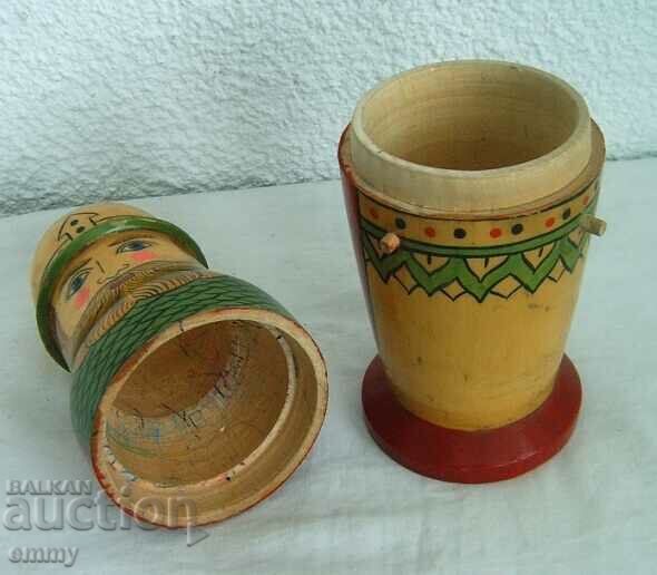 Ρωσική matryoshka - κούκλα από ξύλινο μπουκάλι, πολεμιστής, 28 cm - 5 Ρωσική matryoshka - κούκλα από ξύλινο μπουκάλι, πολεμιστής, 28 cm - 5