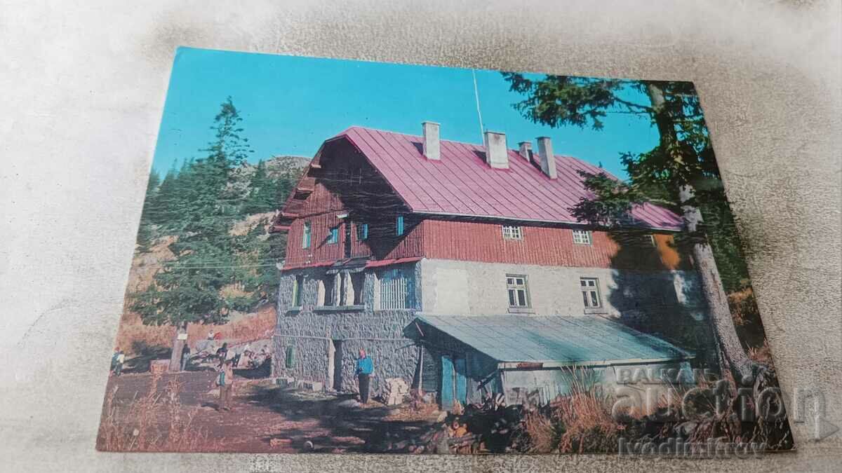 Carte poștală Vitosha Hut Kumata 1975