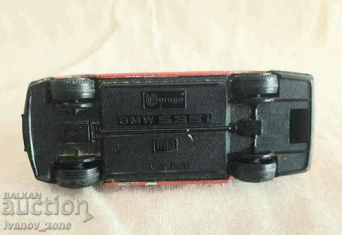 BMW 535i 1/43 trolley – Burago Italy. - 5 BMW 535i 1/43 trolley – Burago Italy. - 5