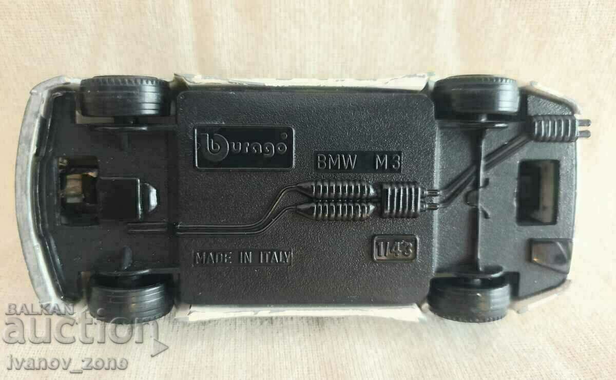 Car BMW M3 1/43 – Burago Italy. - 5 Car BMW M3 1/43 – Burago Italy. - 5
