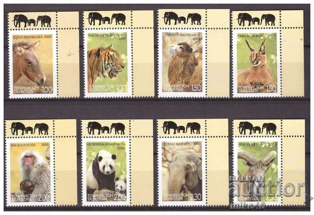 ТАДЖИКИСТАН 2009 Азиатска фауна чиста серия Михел 15 евро