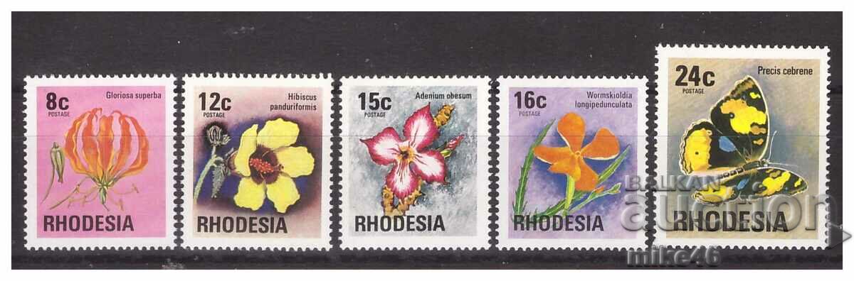 RHODESIA 1976 Flora and Fauna Pure Series