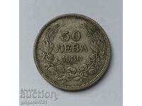 50 leva argint Bulgaria 1930 - monedă de argint #44