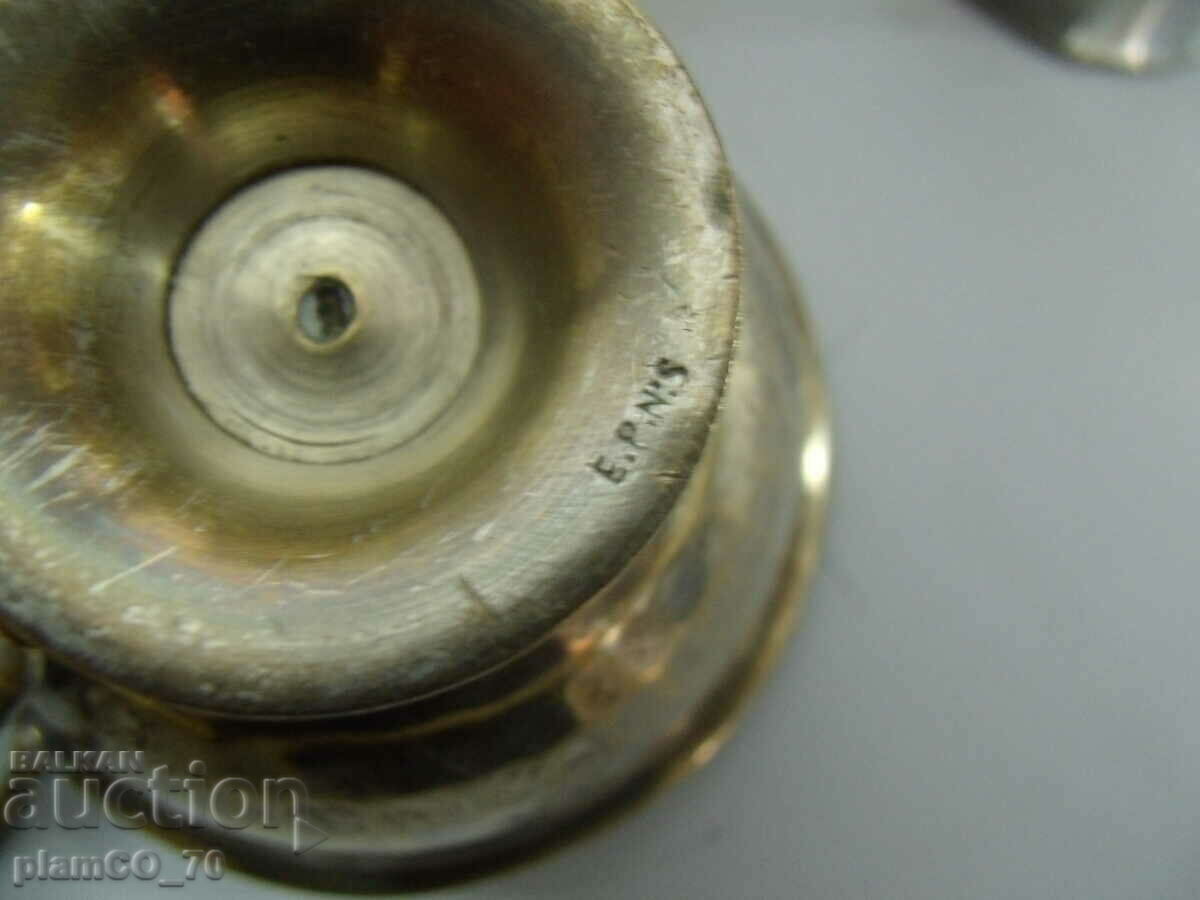 №*6968 лот - 5 броя стари метални чашки - различни видове - 6 №*6968 лот - 5 броя стари метални чашки - различни видове - 6