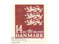 1982. Danemarca. Stema - un leu stilizat.