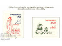 1982. Danemarca. Robert Storm Petersen - desenator.