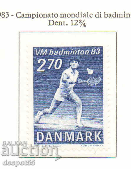 1983. Danemarca. Campionatul Mondial de Badminton.