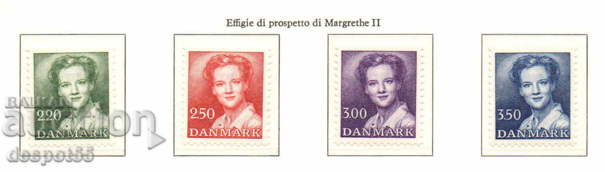 1983. Danemarca. Regina Margrethe a II-a.