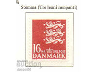 1983. Danemarca. Stema - lei stilizat.