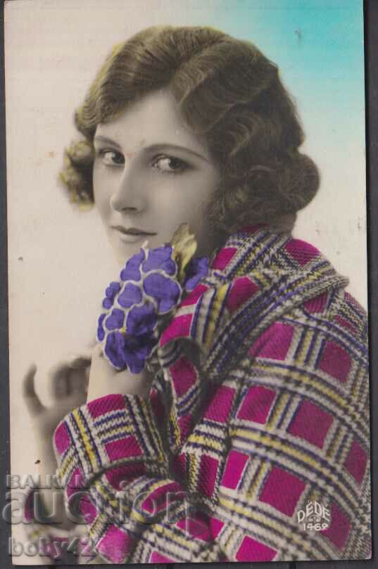Καρτ ποστάλ, αρχές 20ου αιώνα, πίσω - κείμενο. 3