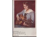 Пощенска карта, начало ХХ в., гръб - тескст. 4