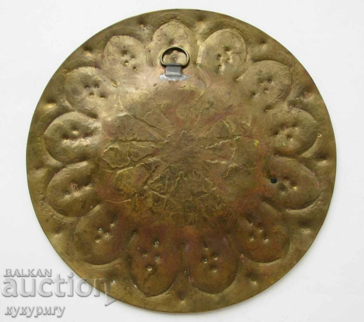 Δημοπρασία Παλιά πλουσιοπάροχα σφυρήλατο μπρούτζινο διακοσμητικό πάνελ τοίχου Δημοπρασία Παλιά πλουσιοπάροχα σφυρήλατο μπρούτζινο διακοσμητικό πάνελ τοίχου