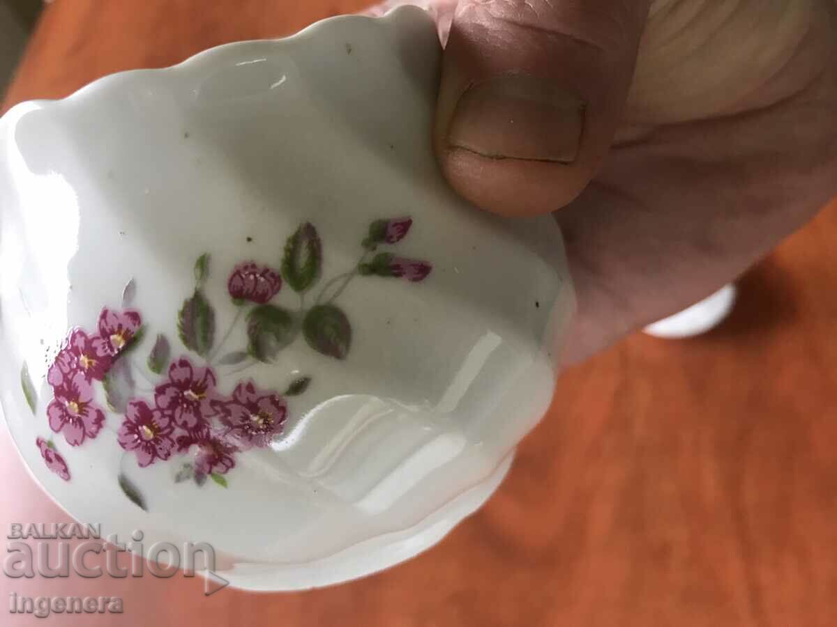 Auction PORCELAIN SUGAR BOWL BULGARIA Auction PORCELAIN SUGAR BOWL BULGARIA