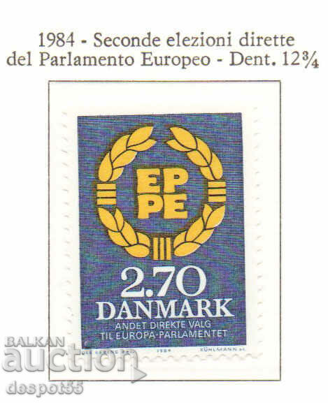 1984. Denmark. The second elections for the European Parliament.