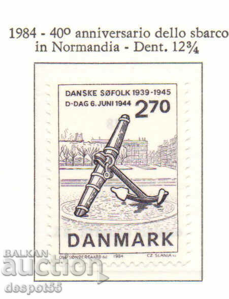 1984. Дания. 40-та годишнина от десанта в Нормандия.
