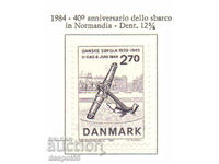 1984. Denmark. 40th anniversary of the Normandy landings.