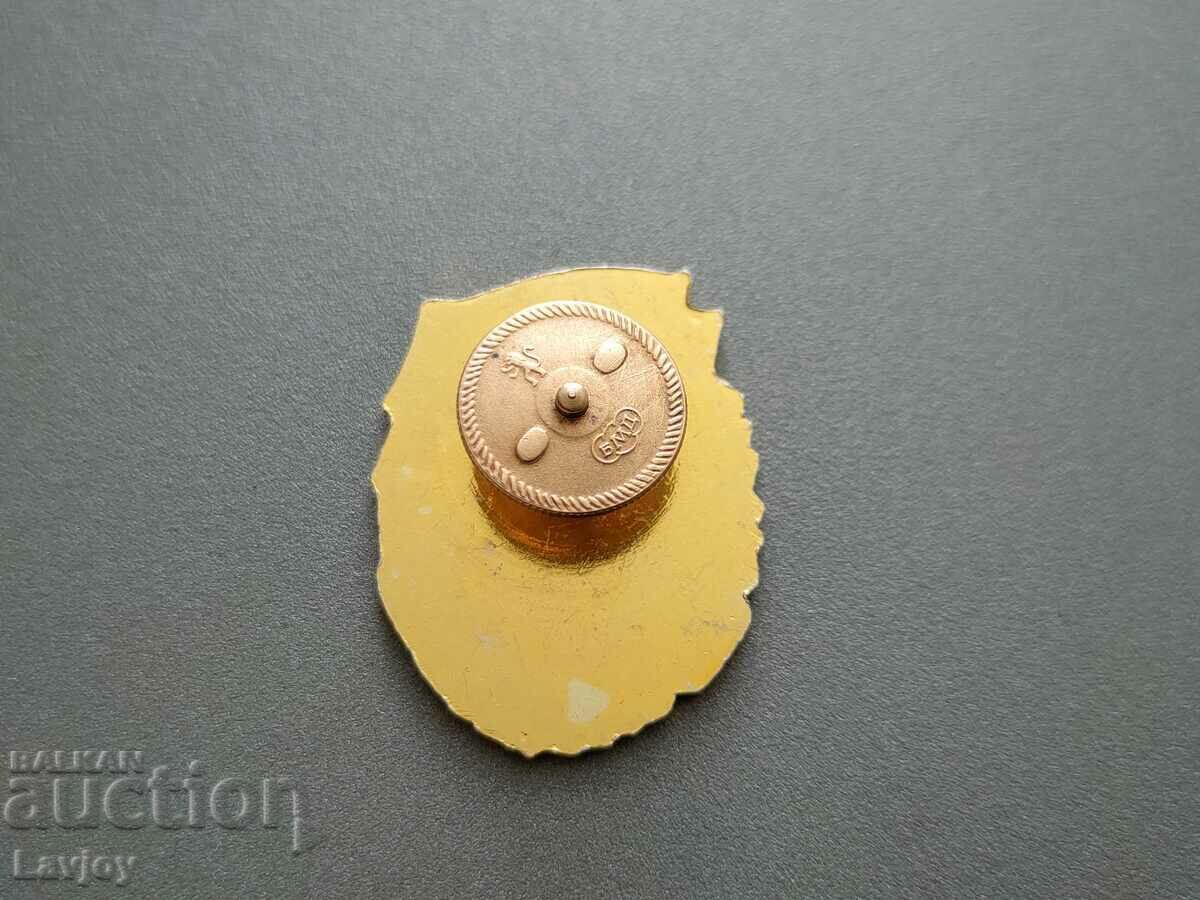 Delivery of Award badge "Excellent in combat and political training." Delivery of Award badge "Excellent in combat and political training."