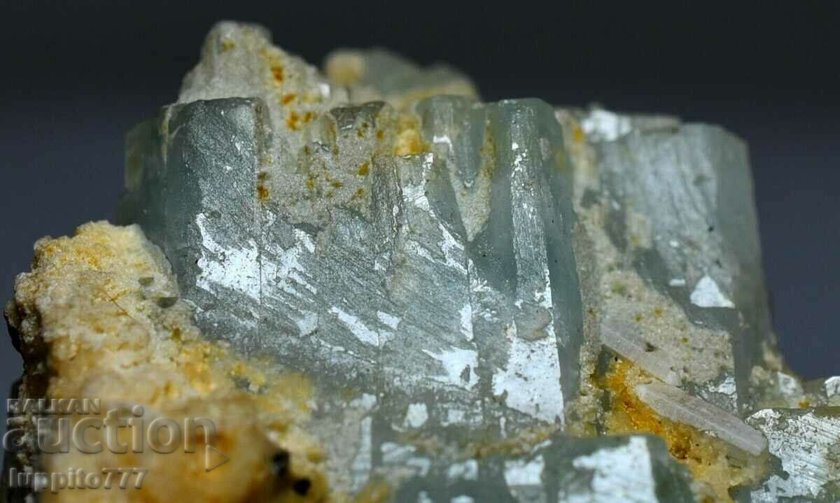 natural beryl aquamarine on matrix unique 54 grams - 6 natural beryl aquamarine on matrix unique 54 grams - 6