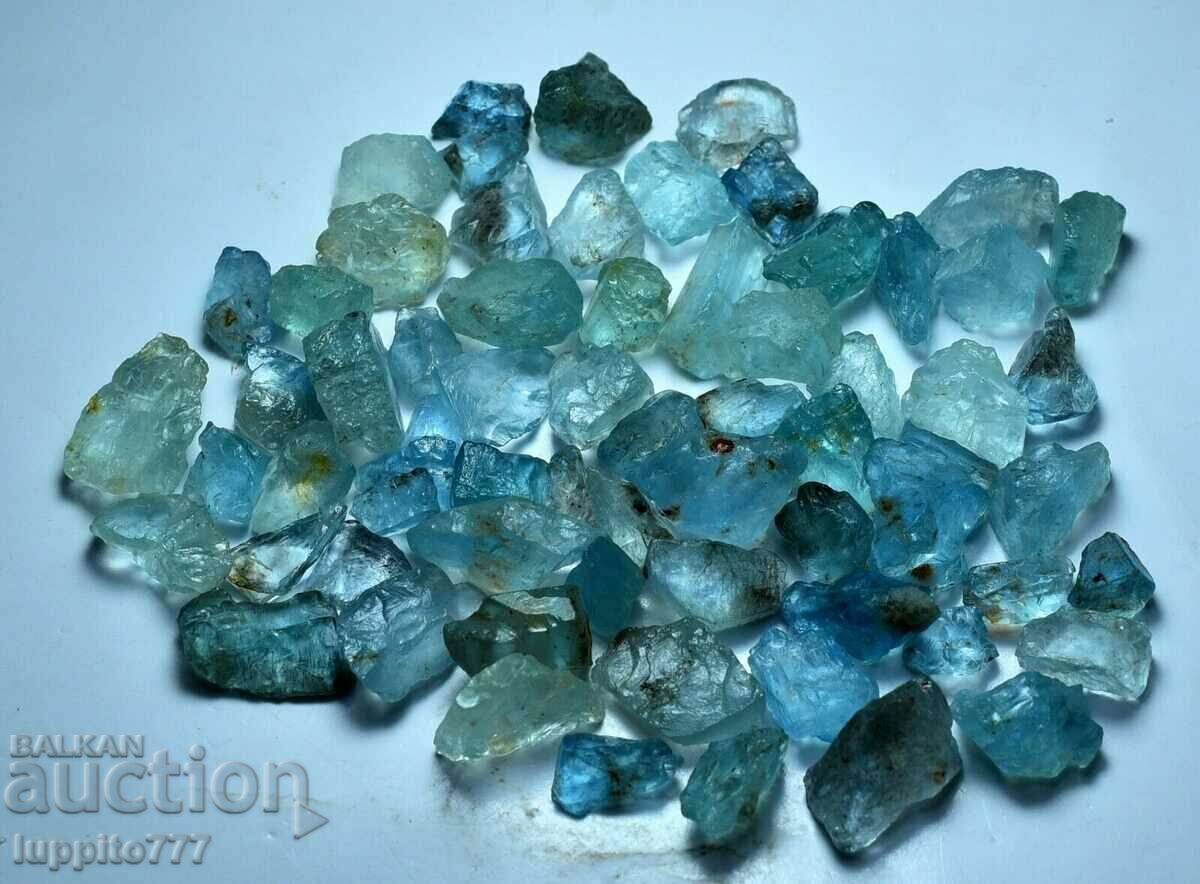 natural beryl aquamarine lot 50 grams facet quality 50+ pcs with price 895.00 BGN | € 457.61 natural beryl aquamarine lot 50 grams facet quality 50+ pcs with price 895.00 BGN | € 457.61