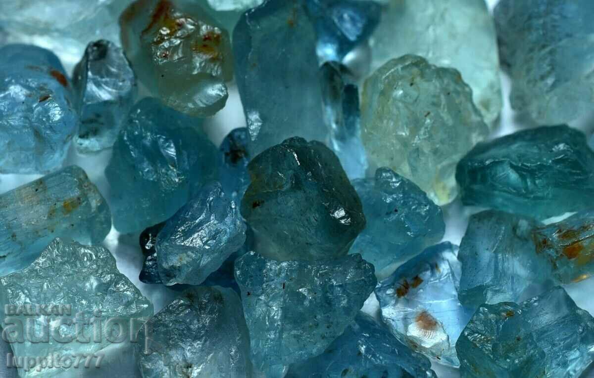 Auction natural beryl aquamarine lot 50 grams facet quality 50+ pcs Auction natural beryl aquamarine lot 50 grams facet quality 50+ pcs