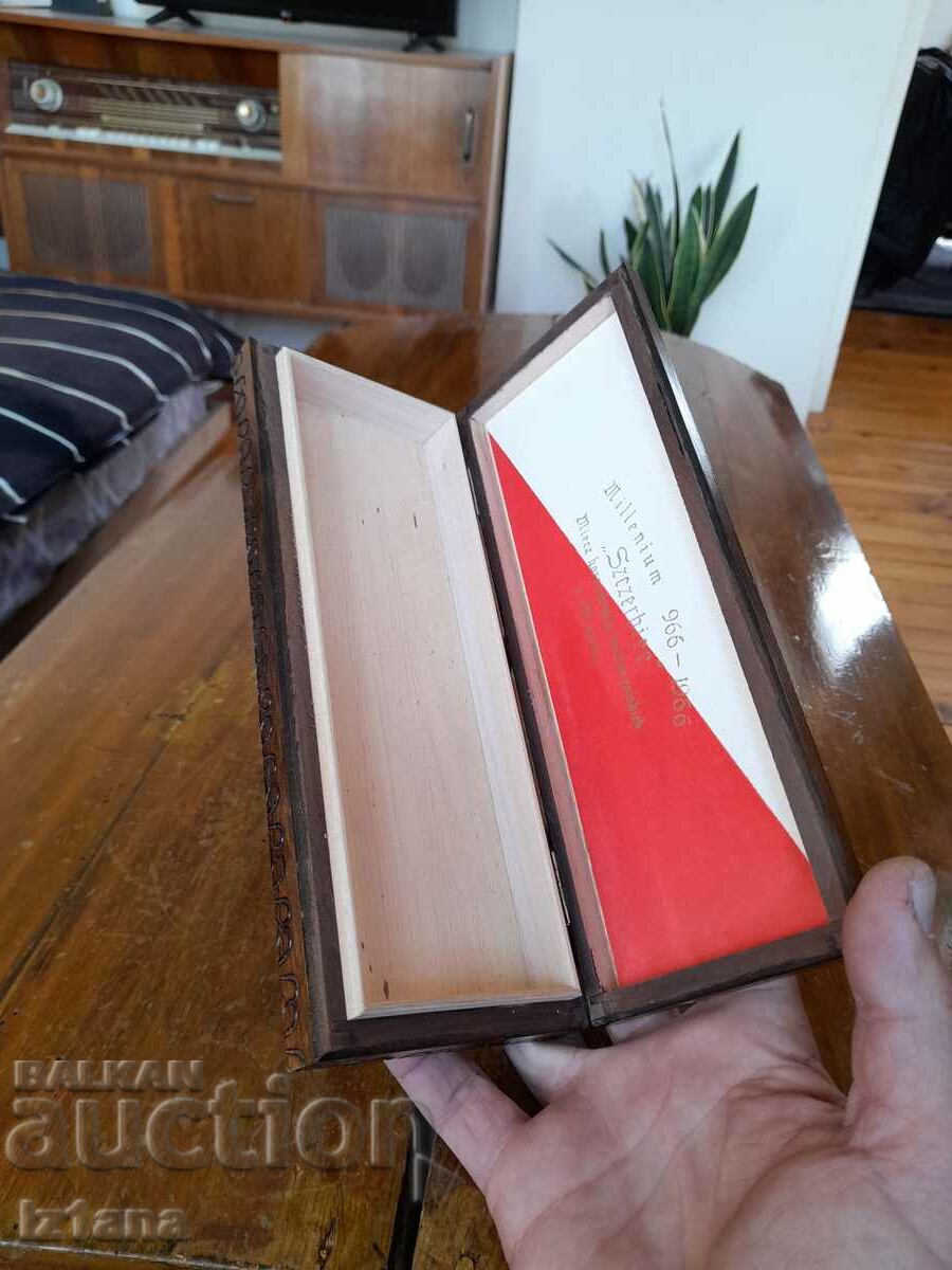 Old Szczerbiec souvenir sword box - 7 Old Szczerbiec souvenir sword box - 7