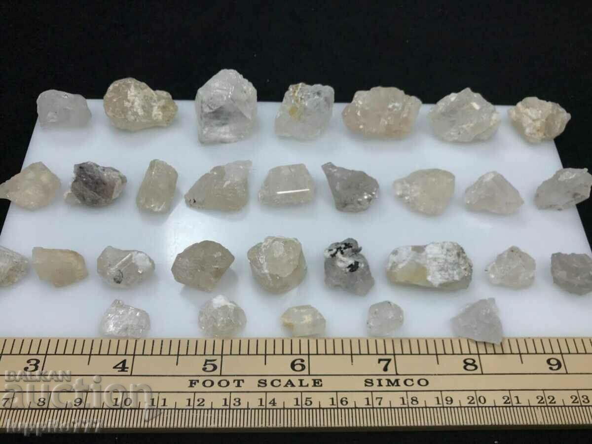 Auction natural topaz 170 grams lot 30 pieces + facet quality Auction natural topaz 170 grams lot 30 pieces + facet quality