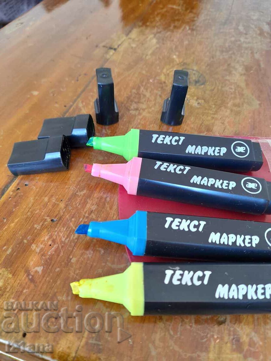 Auction  Old flushmasters, markers