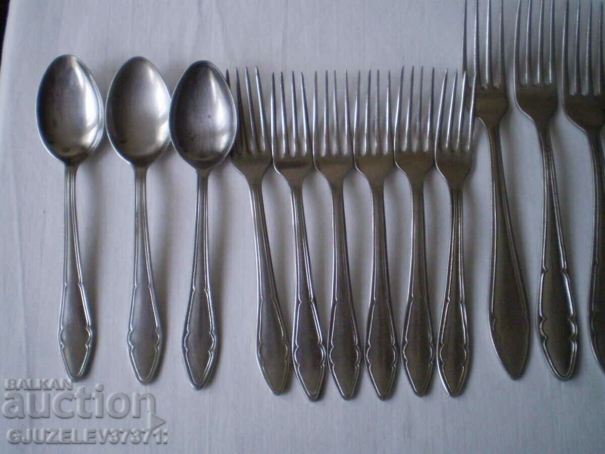 Auction Bulgarian cutlery Auction Bulgarian cutlery
