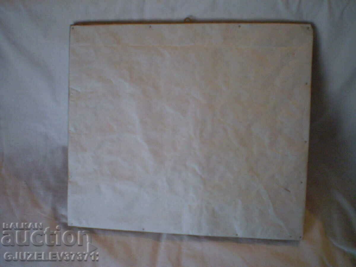Delivery of original hand-embroidered wall picture period 1950