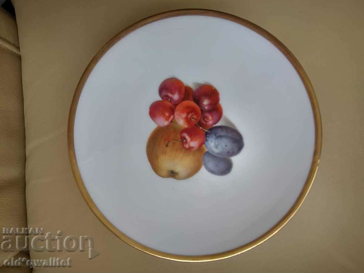 Auction Porcelain service 6 plates for 6 persons, Germany Bavaria Auction Porcelain service 6 plates for 6 persons, Germany Bavaria