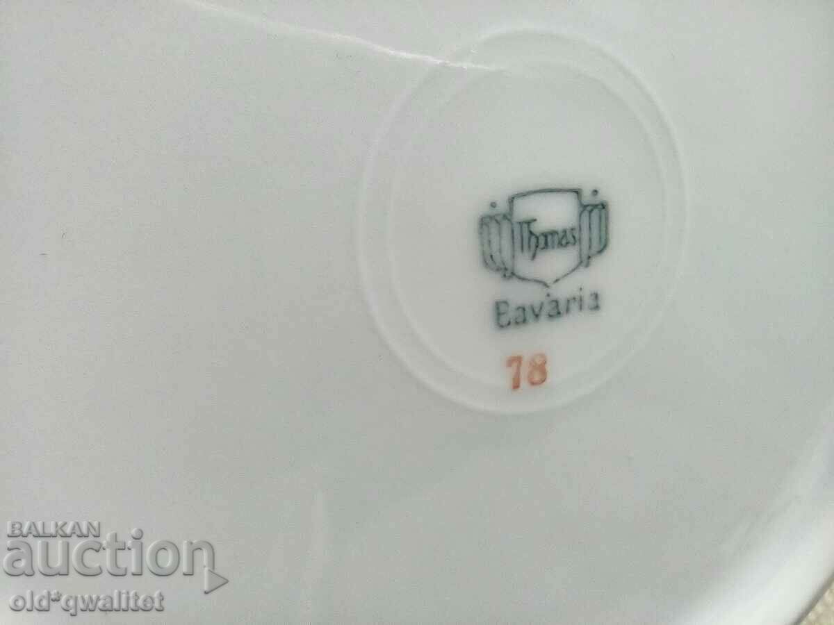 Delivery of Porcelain service 6 plates for 6 persons, Germany Bavaria Delivery of Porcelain service 6 plates for 6 persons, Germany Bavaria