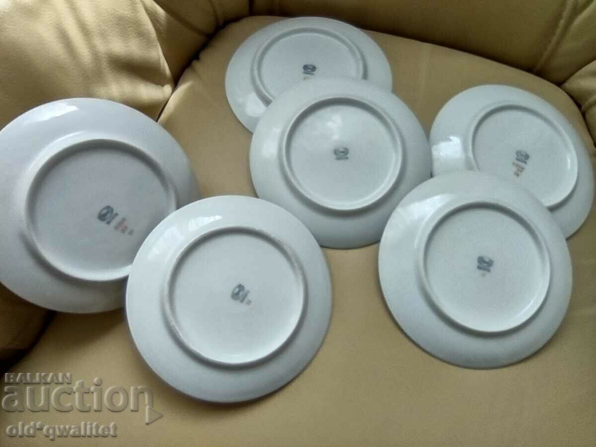 Porcelain service 6 plates for 6 persons, Germany Bavaria - 5 Porcelain service 6 plates for 6 persons, Germany Bavaria - 5