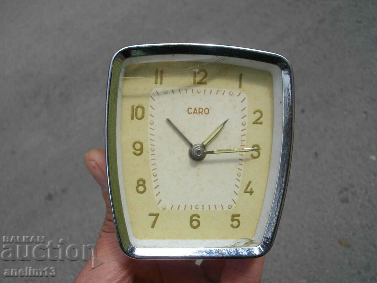 CARO ART DECO COLLECTIBLE ALARM CLOCK with price 40.00 BGN | € 20.45