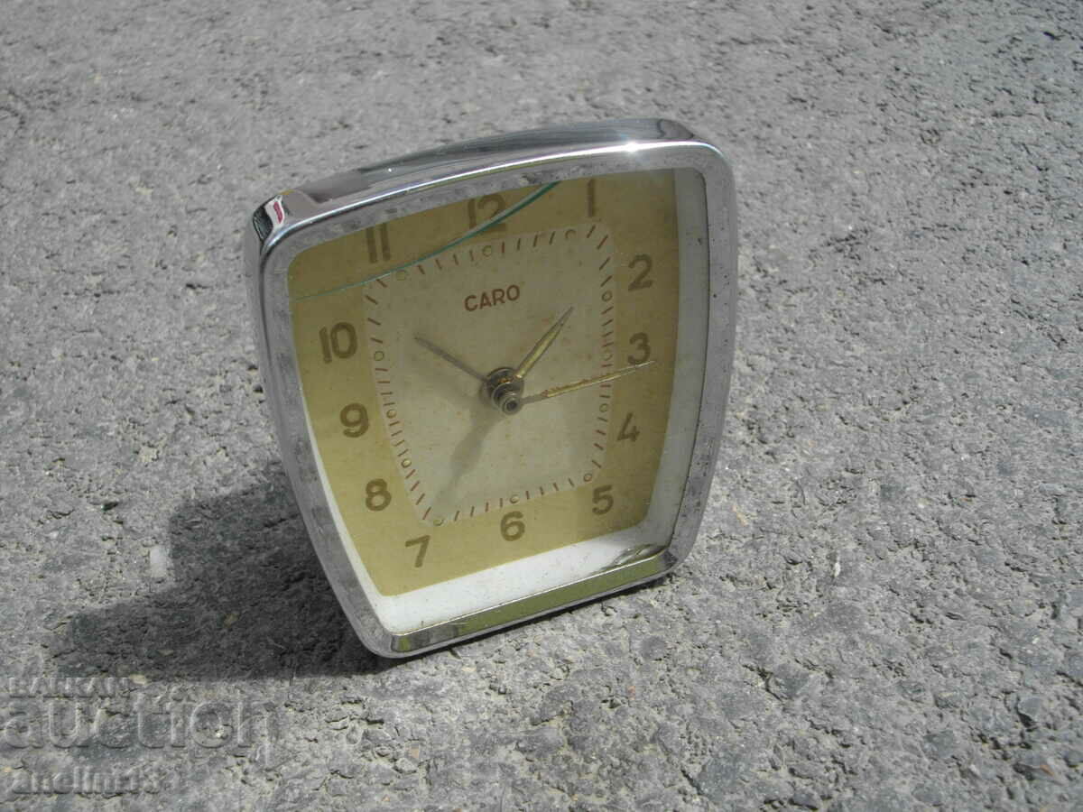 CARO ART DECO COLLECTIBLE ALARM CLOCK - 6