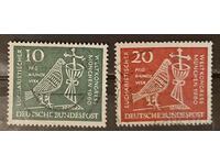 Germany 1960 Religion/Birds Stamp