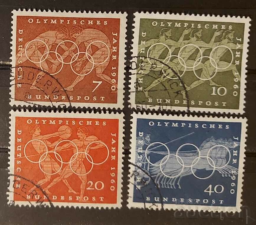 Σφραγίδα Αθλητικών/Ολυμπιακών Αγώνων Γερμανίας 1960