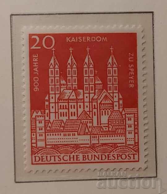 Germany 1961 Religion/Buildings MNH