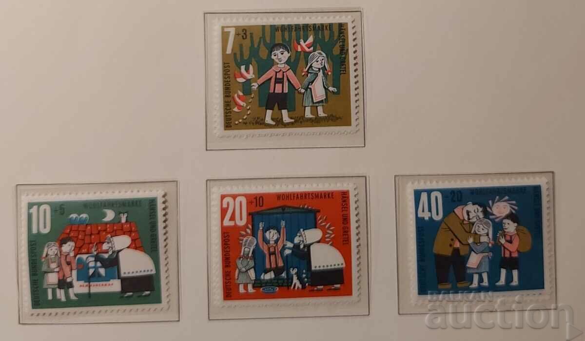 Germany 1961 MNH Charity Stamps